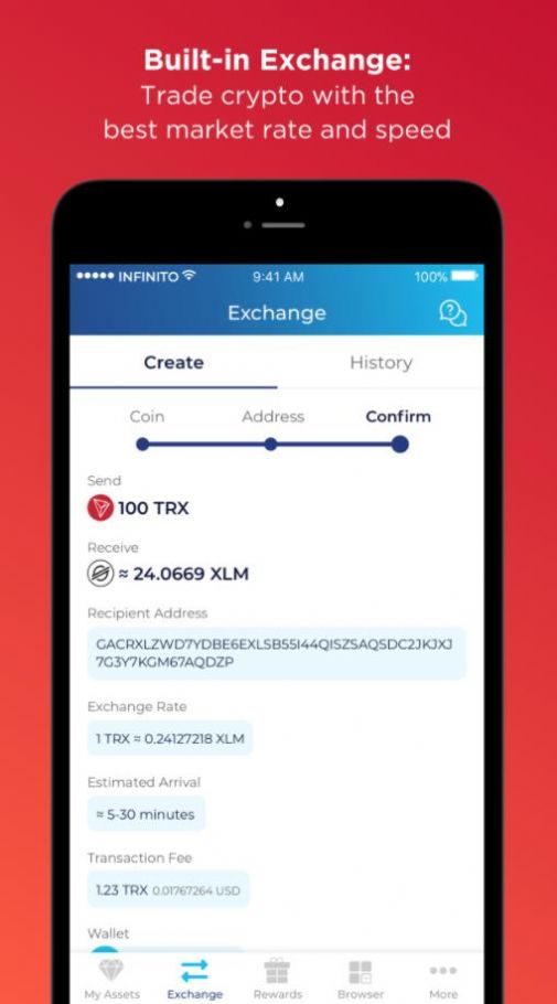 infinitex交易所平台币app官方版 1.0