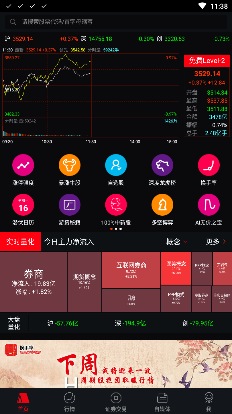换手率手机app