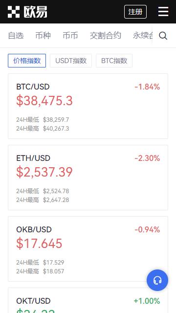 货币ok交易所app