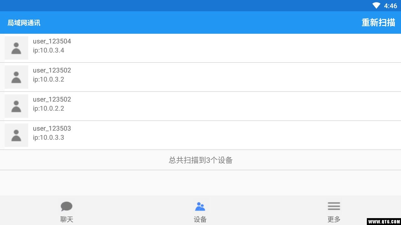 局域网通讯