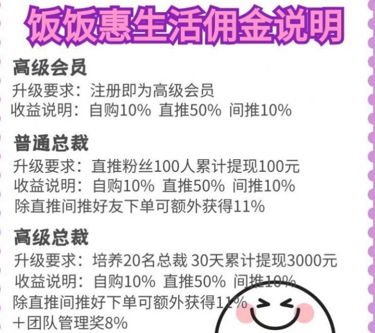 饭饭惠生活推广兼职软件app