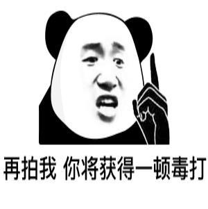 熊猫头微信拍一拍表情包