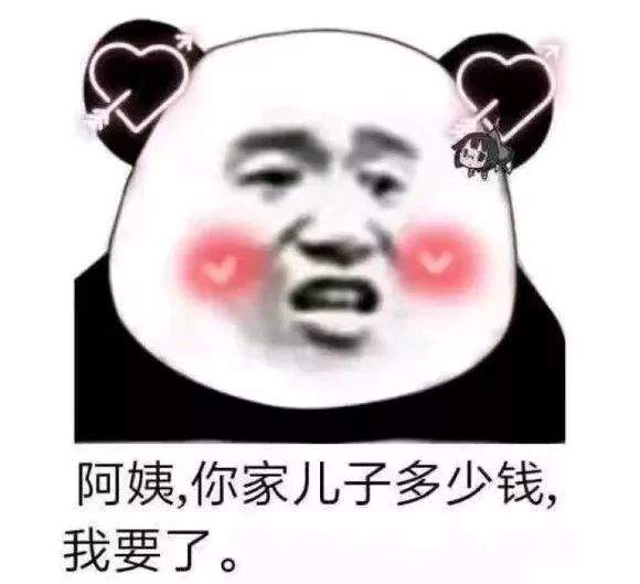 阿姨你家儿子多少钱我要了表情包