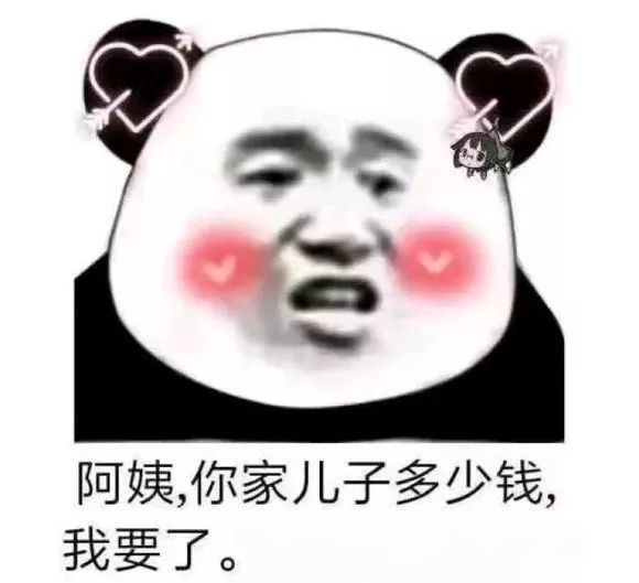 阿姨你家儿子多少钱我要了表情包