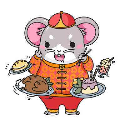 2020鼠年卡通头像