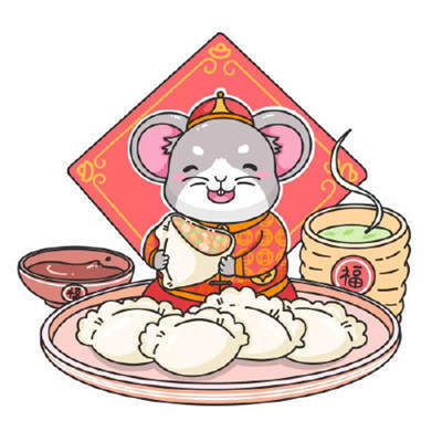 2020鼠年卡通头像