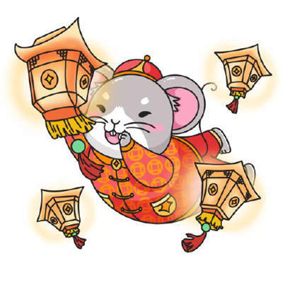 2020鼠年卡通头像