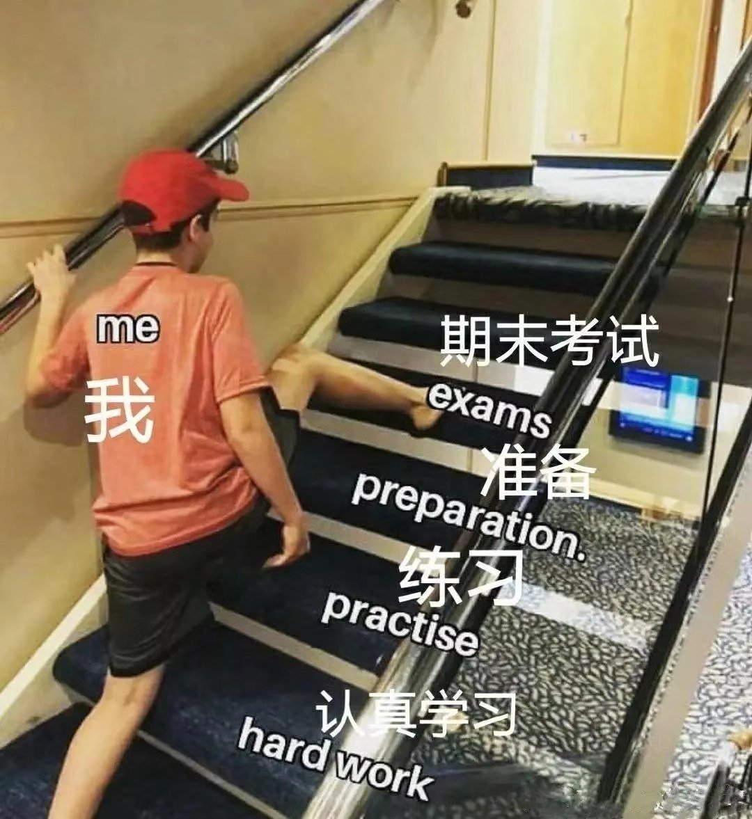 当代大学生期末考试表情包