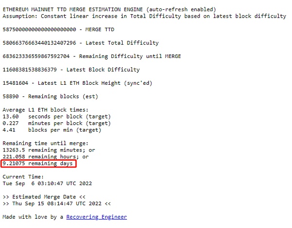 如何把握以太坊合并“准确时间”？TTD 了解一下…-第3张图片-欧意下载