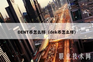 DBNT币怎么样（dbk币怎么样）