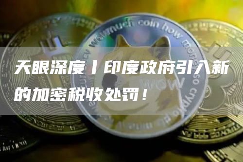 天眼深度丨印度政府引入新的加密税收处罚！-第1张图片-欧意下载