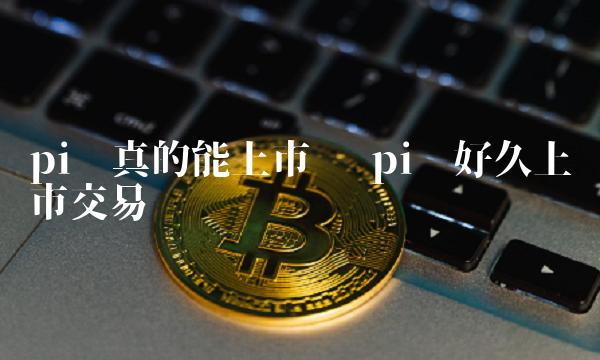 pi币真的能上市吗-第1张图片-欧意下载