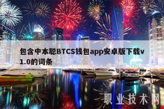 包含中本聪BTCS钱包app安卓版下载v1.0的词条