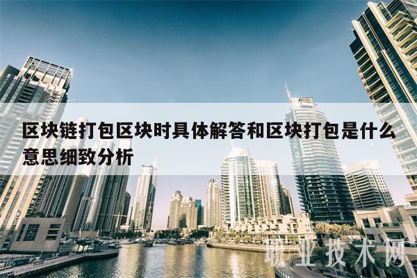 区块链打包区块时具体解答和区块打包是什么意思细致分析-第1张图片-欧意易易下载