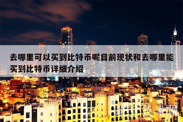 去哪里可以买到比特币呢目前现状和去哪里能买到比特币详细介绍-第1张图片-火网下载