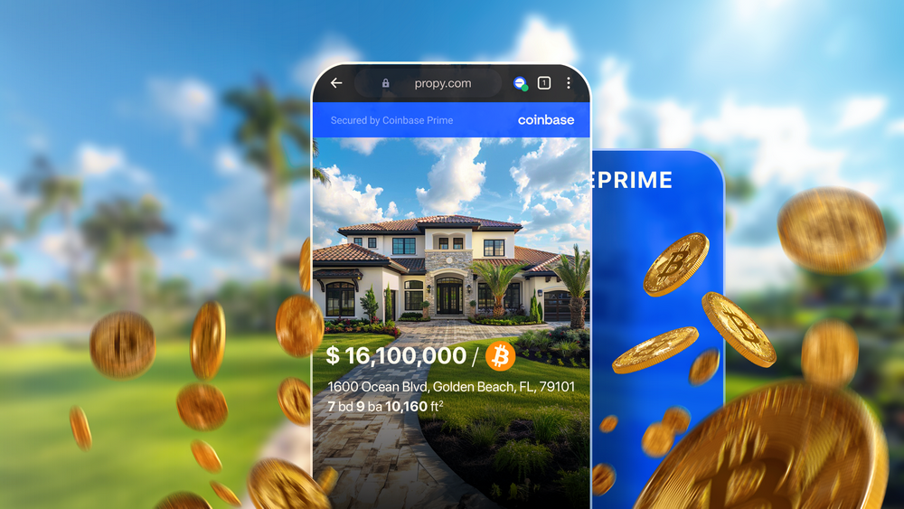 Propy推出加密托管服务，与Coinbase Prime合作为加密房产交易护航-第1张图片-火网下载