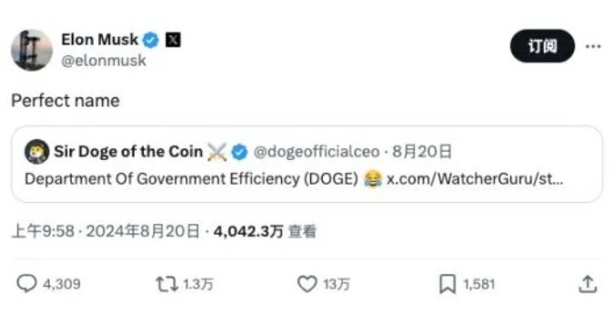 DOGE币是什么 Department of Government Efficiency能买吗-第6张图片-火网下载