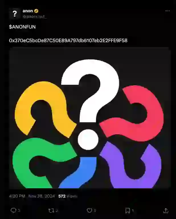 Base生态刮起隐私应用风，ANON市值能否突破1亿美元？-第3张图片-火网下载