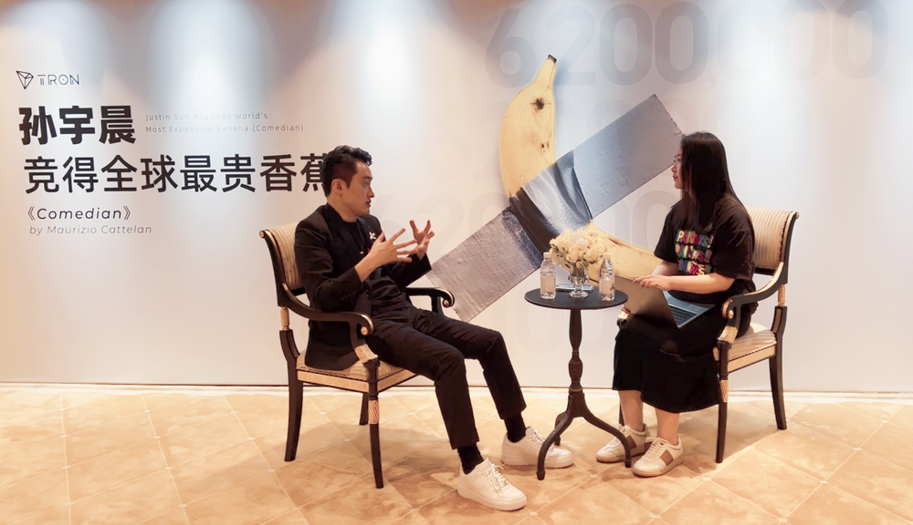 买下最贵香蕉引发全球关注度后，我们和孙宇晨聊了聊-第1张图片-火网下载