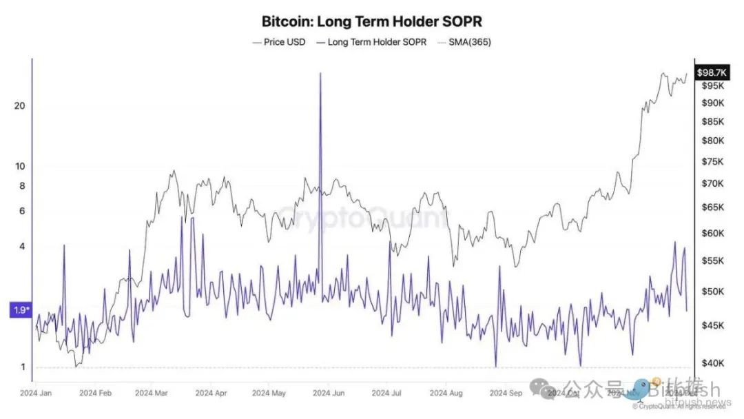 BTC突破10万美元后闪崩，长期持有者是罪魁祸首？-第2张图片-火网下载