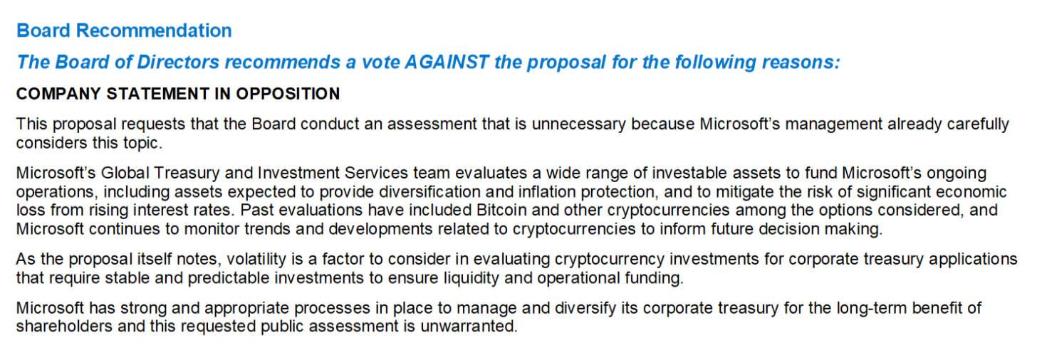 亚马逊被提案建立比特币财库，微软即将投票决定，大公司是否会青睐用比特币对冲通胀？-第4张图片-火网下载