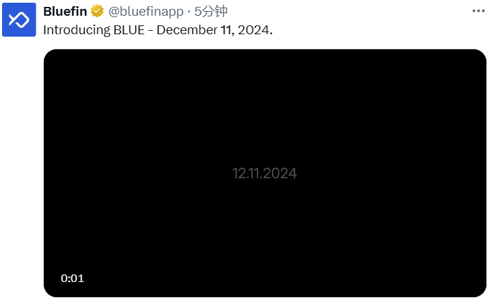 去中心化交易平台Bluefin或将于12月11日推出BLUE-第1张图片-火网下载