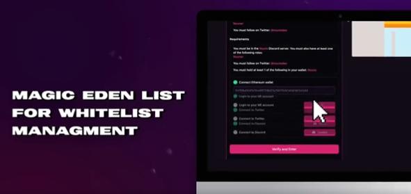 Magic Eden features - source： Twitter
