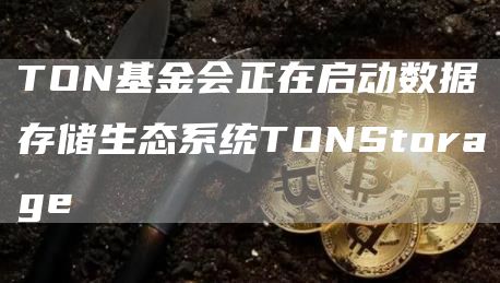 TON基金会正在启动数据存储生态系统TONStorage1