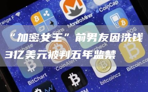 “加密女王”前男友因洗钱3亿美元被判五年监禁1